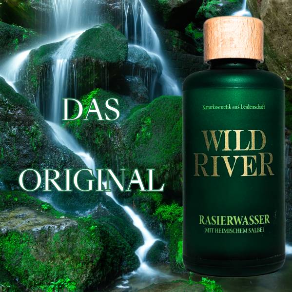 Wild River - Rasierwasser – DAS ORIGINAL! Wild River - Rasierwasser – DAS ORIGINAL!