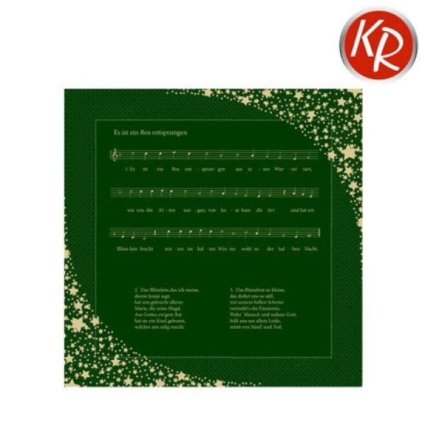Servietten "Es ist ein Ros entsprungen"