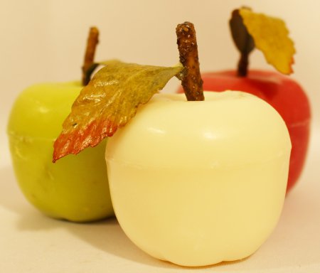 Apfel-Seife (Weiß)
