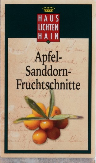Fruchtschnitte - Sanddorn