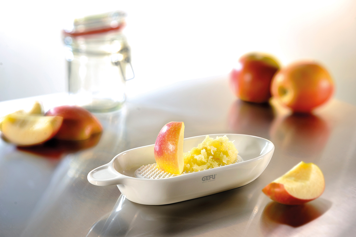 Obst-Gemuesereibe Apfelreibe GEFU