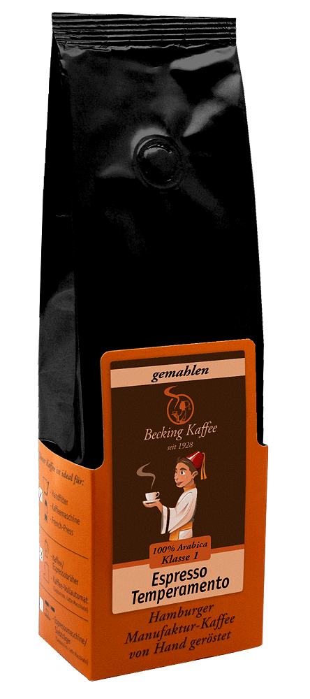 Espresso-Temperamento-gemahlen