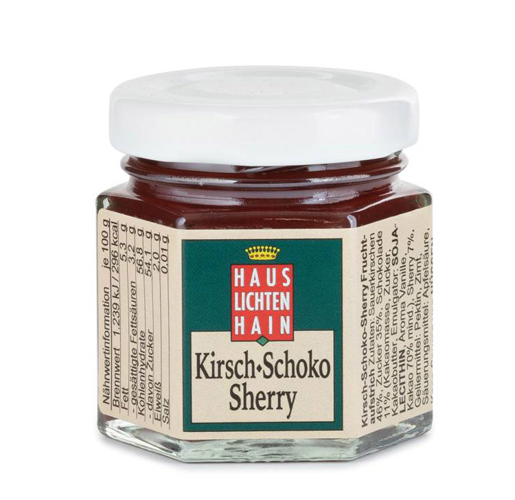 Kirsch-Schoko-Cherry-Fruchtaufstrich Kirsch-Schoko-Sherry mini