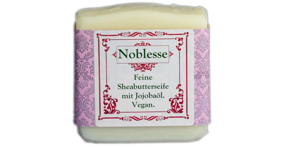 Feine Sheabutterseife "Noblesse"-vegan aus der Uckermark