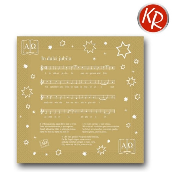 Servietten "In Dulci jubilo"
