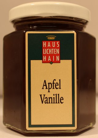 Apfel-Vanille Fruchtaufstrich