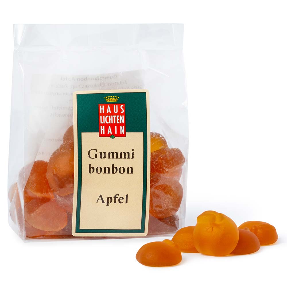 Gummibonbon Apfel